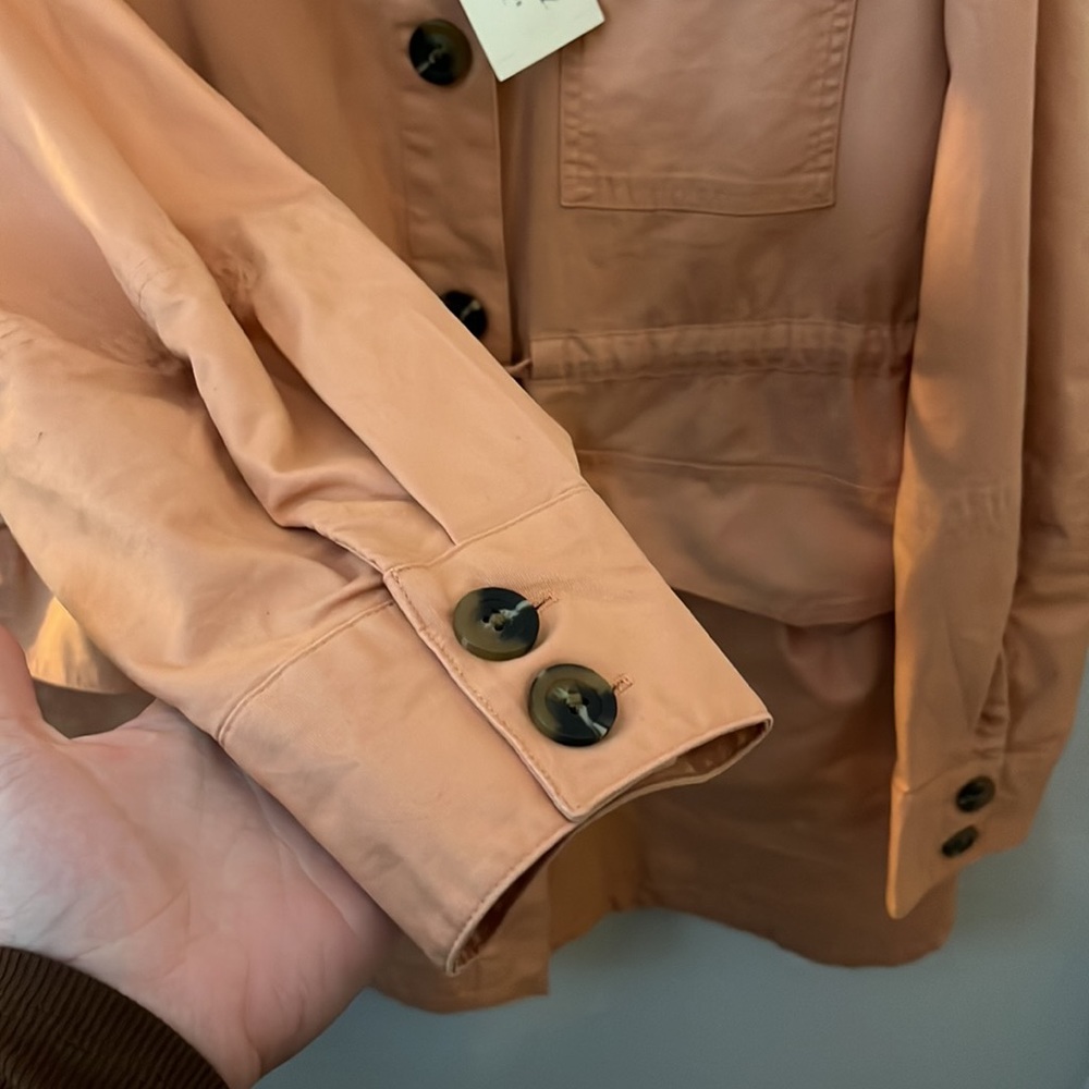 NWT Universal Thread Orange Trench Utility Jacket - Picture 3 of 4